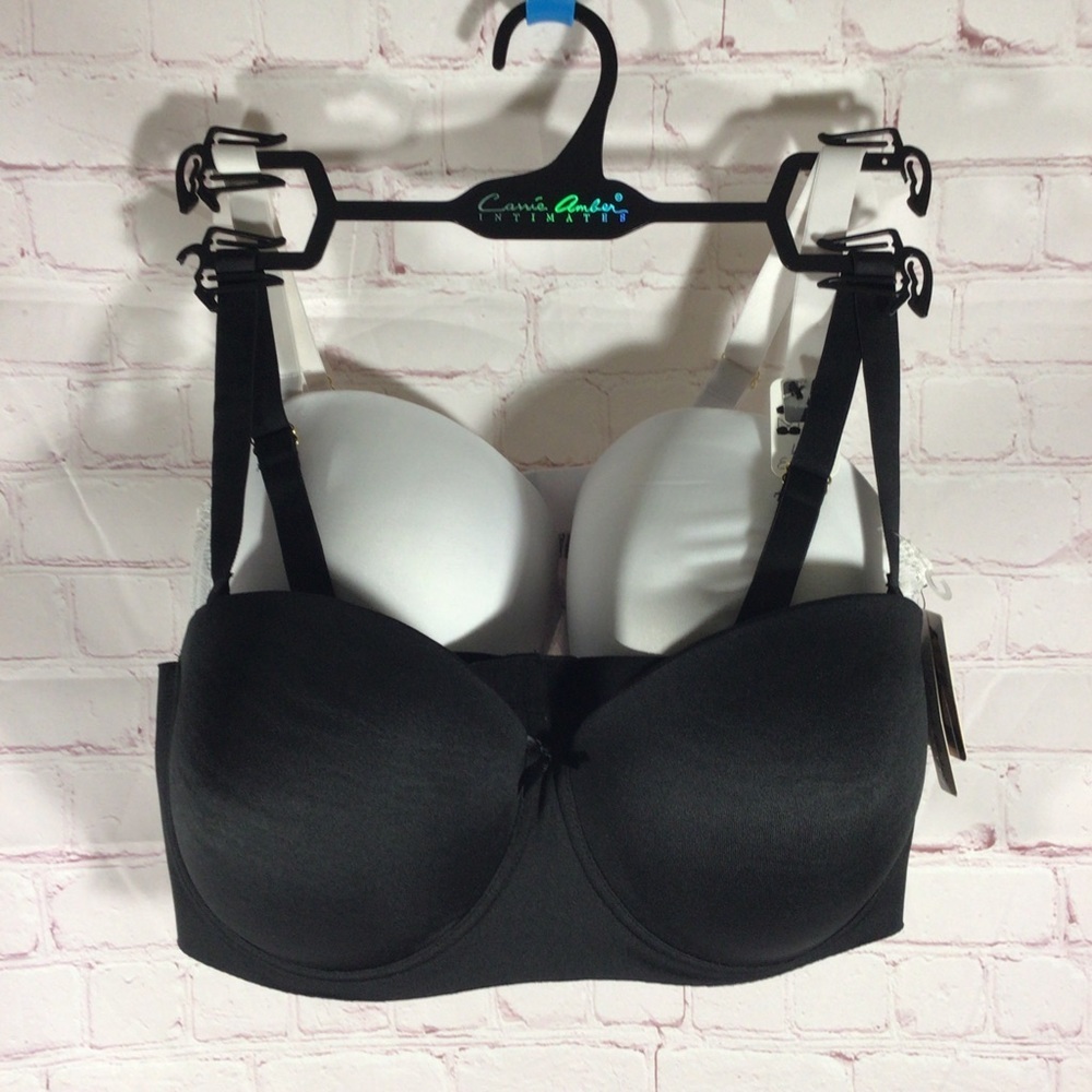 Carrie Amber Intimates Convertible Bras 2 Pack - 42D